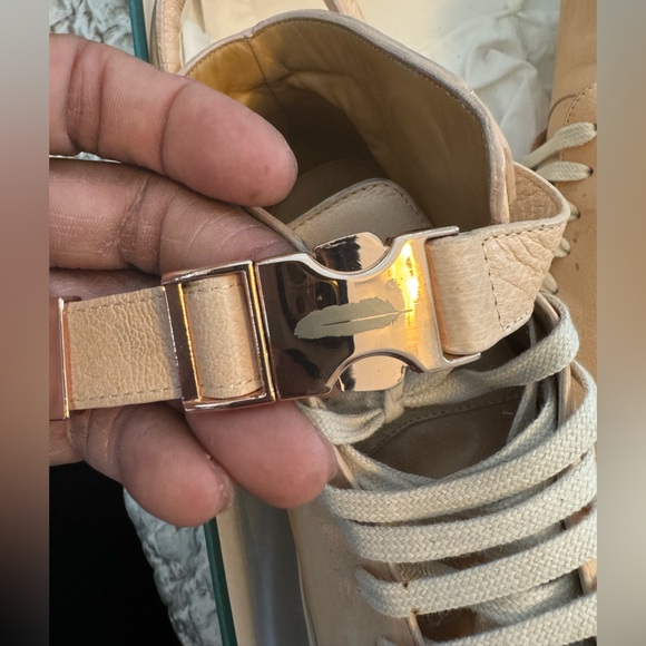 These are a used but great condition of a size 12 “Buscemi” creme and rose Gold. - Picture 11 of 16